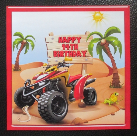 14 Years Old - Quad Bike Birthday Bashing by Davina Rundle