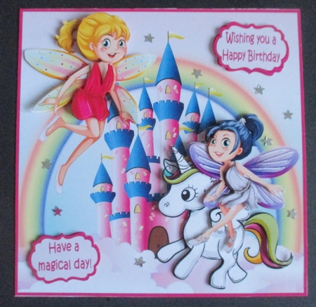 Fairies and a Unicorn by Davina Rundle