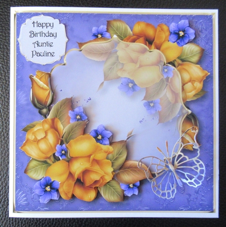 Floral Transparency - Yellow Roses by Davina Rundle