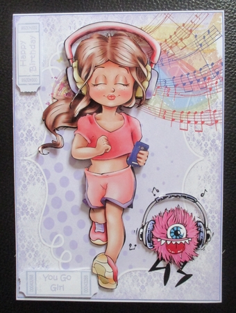 jogging with rythm mini kit by Davina Rundle