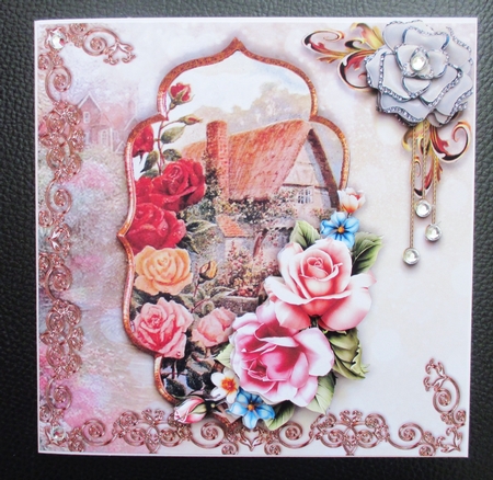 Misty Morning - Floribunda by Davina Rundle