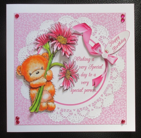 8x8 special wishes for a special person pink mini kit by Davina Rundle