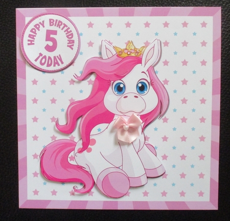 PINK PRINCESS PONY by Davina Rundle