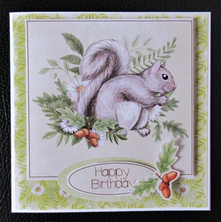 Forest Friends Squirrel by Davina Rundle