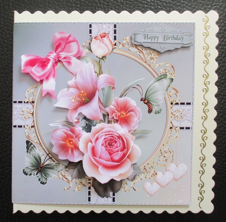 A Love Bouguet approx  5 x 5 inches by Davina Rundle