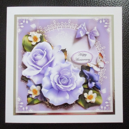 Violet Roses Mini Kit by Davina Rundle