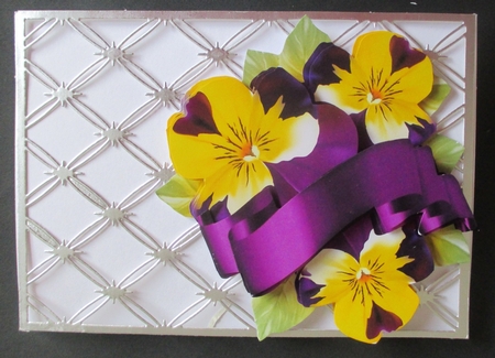 Pansy and Banner JPG 2 by Davina Rundle