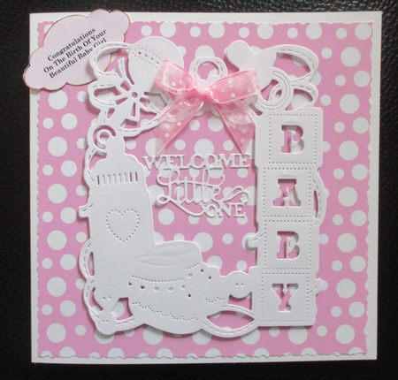 10 gold edged cloud shaped pastel coloured tags by Davina Rundle
