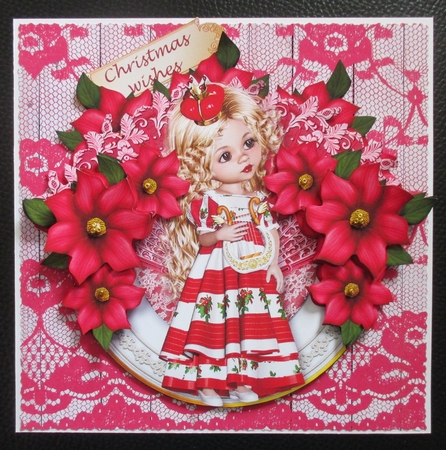 Christmas Plate 1 by Davina Rundle