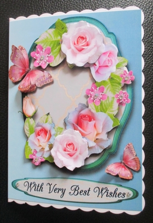 3D very best Wishes by Davina Rundle