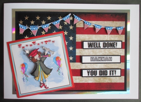 Graduation girl on cloud nine by Davina Rundle