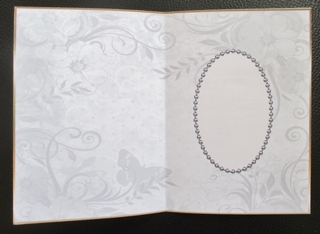 Soft Grey Butterfly Insert 4 by Davina Rundle