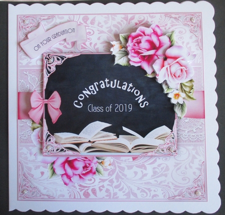Graduation Girl Card Kit by Davina Rundle