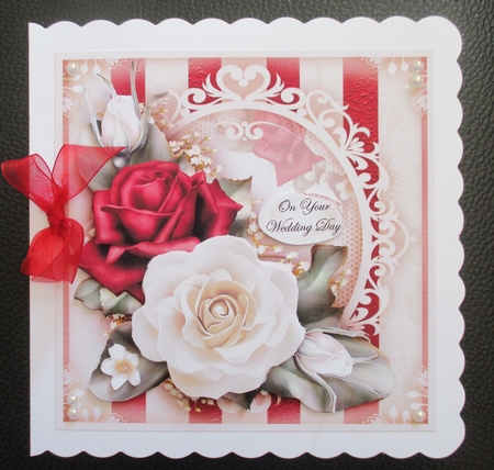 Bordo White Roses by Davina Rundle