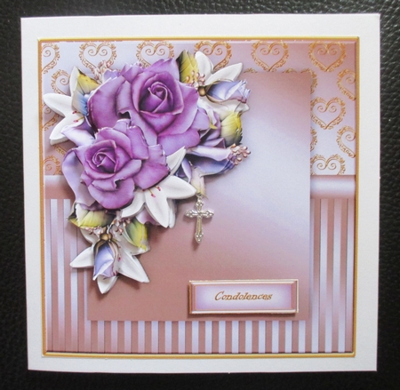 Sympathy Heritage Roses by Davina Rundle