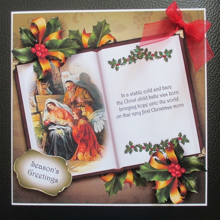 Open Book Christmas - The Nativity by Davina Rundle