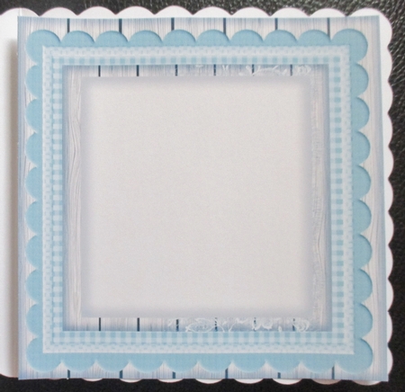 New Baby Boy  Quick card INSERT by Davina Rundle