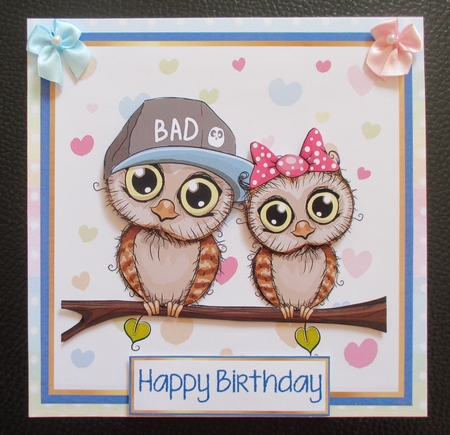 Bad Owl Birthday by Davina Rundle