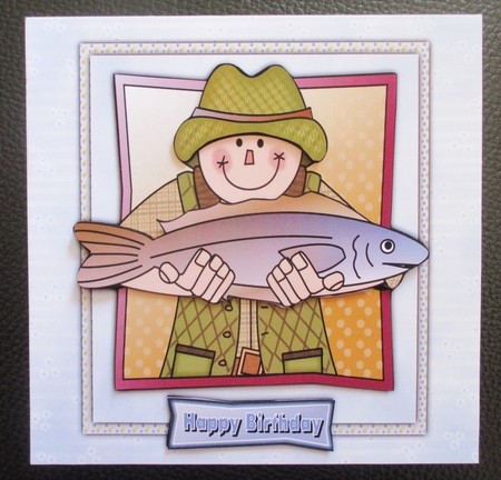 A4 male decoupage sheet by Davina Rundle
