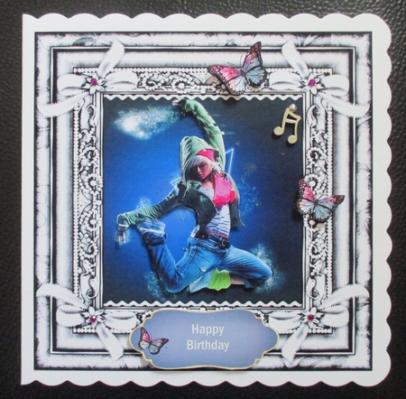 Birthday Dancer mini kit by Davina Rundle