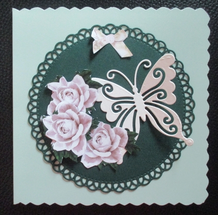Corner Vignette White Roses Step By Step by Davina Rundle