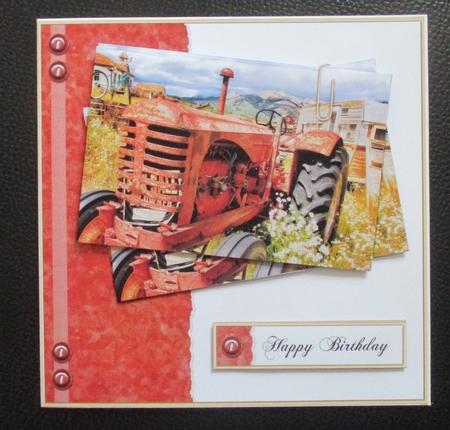 Ancient Tractor Mini Kit by Davina Rundle