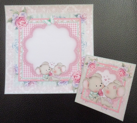 insert to compliment Sweet On You 6x6 topper by Davina Rundle