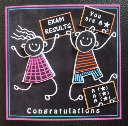 Exam Results - Decoupage by Davina Rundle
