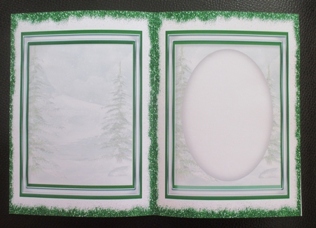 Blank Incert Green by Davina Rundle