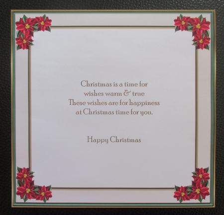Christmas Time Insert  by Davina Rundle