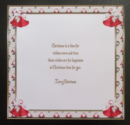 Vintage Christmas Insert 2 by Davina Rundle
