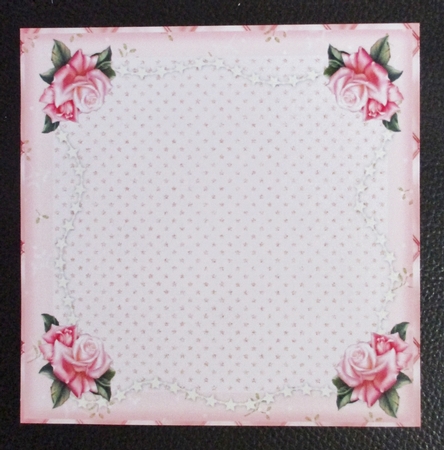  Insert Pink Roses by Davina Rundle