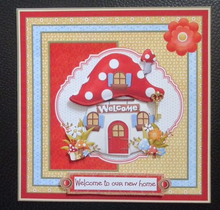 Toadstool cottage by Davina Rundle