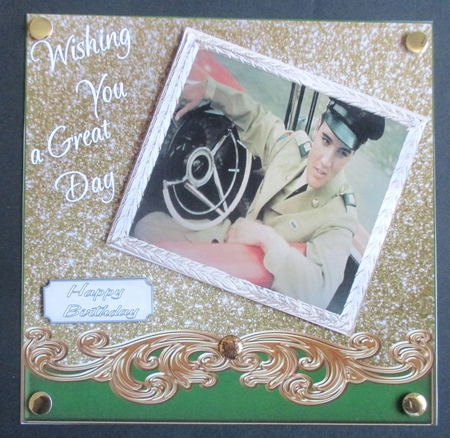 ELVIS IS ALL THAT GLITTERS MULTI SENTIMENT / RELATIVE by Davina Rundle