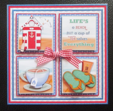 A CUP OF TEA SOLVES EVERYTHING 7.5 Quick Card Verse or Ages Kit by Davina Rundle