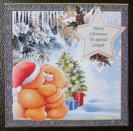 Happy Christmas Couple 3 mini kit by Davina Rundle