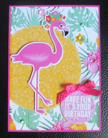 Happy Birthday Topper 1505 - 8 by Davina Rundle