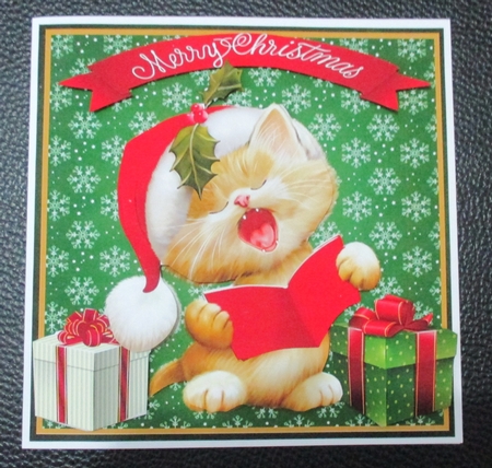 Christmas Kitten by Davina Rundle