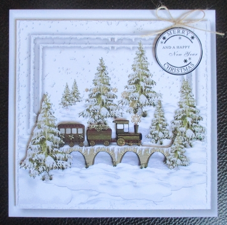 The Christmas Train by Davina Rundle