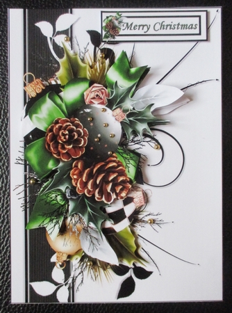 Christmas bauble flourish mini kit 2 by Davina Rundle