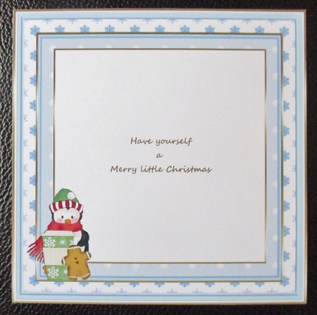 Hot Cocoa Christmas Penguin Insert 1 by Davina Rundle