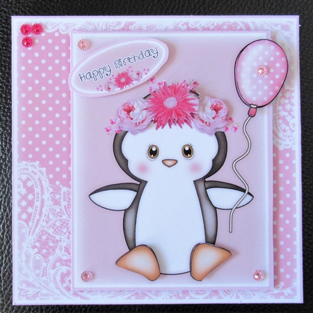 Penguin Birthday Mini Kit by Davina Rundle
