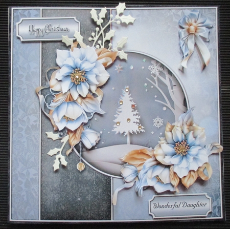 Christmas Tree 8x8 Mini Kit by Davina Rundle