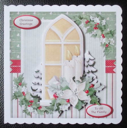 Christmas Window Mini Kit by Davina Rundle