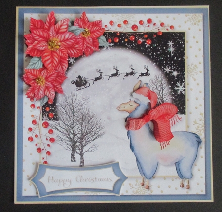Happy Llamadays 1 by Davina Rundle