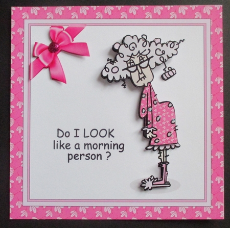 Stella - Do I look like a morning person? by Davina Rundle