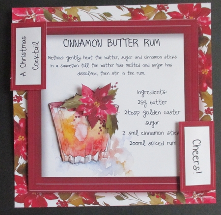 A Christmas Cocktail - Cinnamon Butter Rum by Davina Rundle