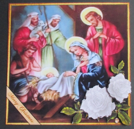 Christmas Roses - Adoration by Davina Rundle