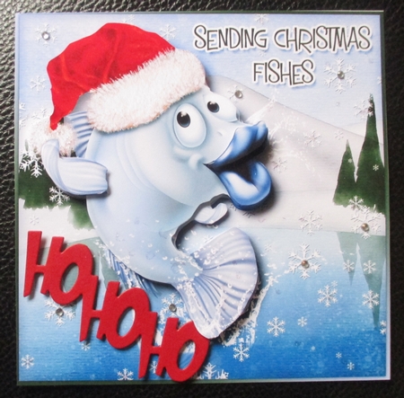 Sending Christmas Fishes by Davina Rundle