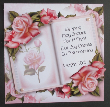 Open Book - Joy Comes In The Morning by Davina Rundle
